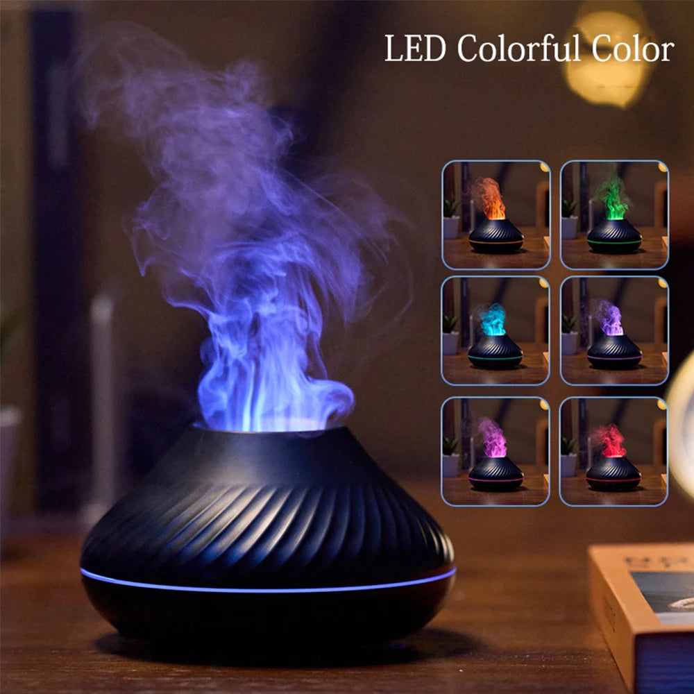 Volcanic Flame Humidifier