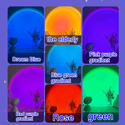 Sunset LED Bedroom Lamp